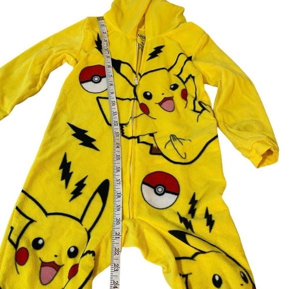 Pokémon zip up pajamas unisex size 4/5 - Picture 4 of 5
